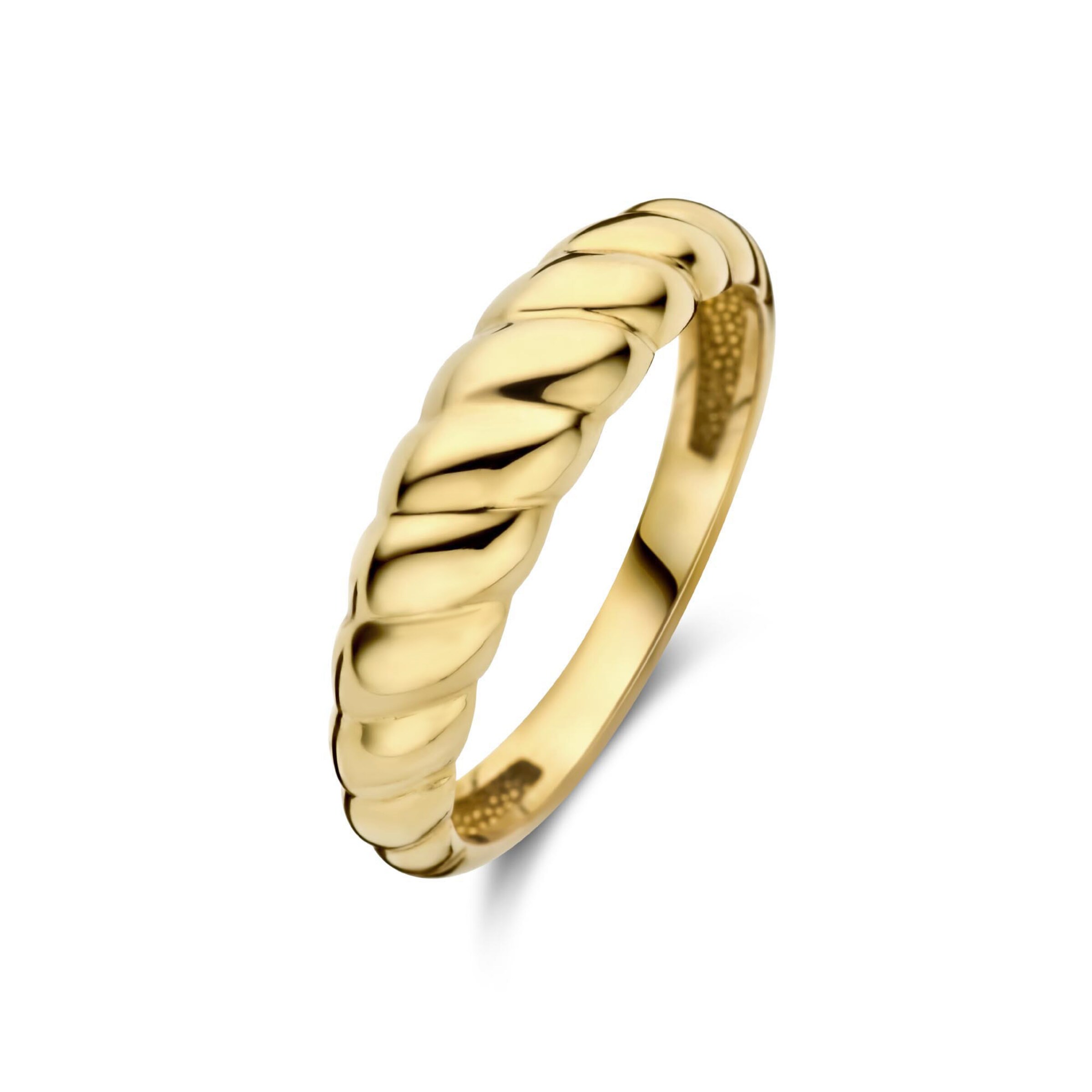 Isabel Bernard Ring in Gold: front