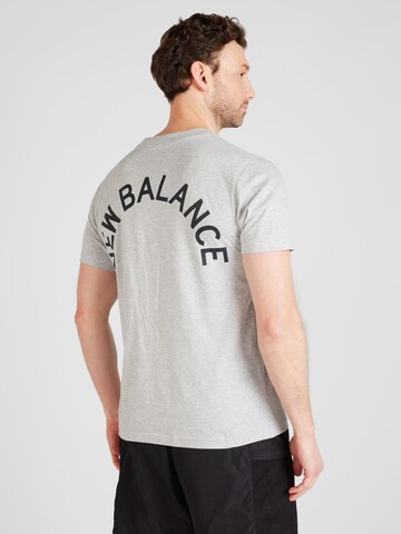 new balance T-Shirt 'Essentials' in Grau