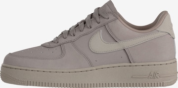 Nike Sportswear Ниски маратонки 'Air Force 1 Retro Premium' в сиво: отпред
