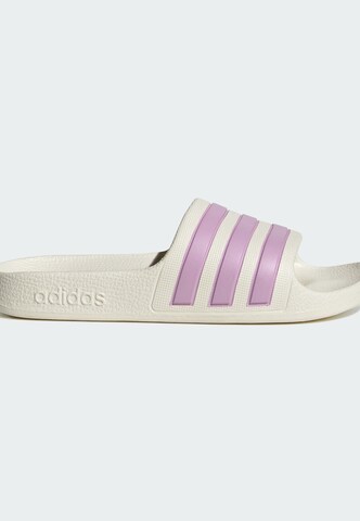 ADIDAS SPORTSWEAR Badeschuh 'Adilette Aqua' in Weiß