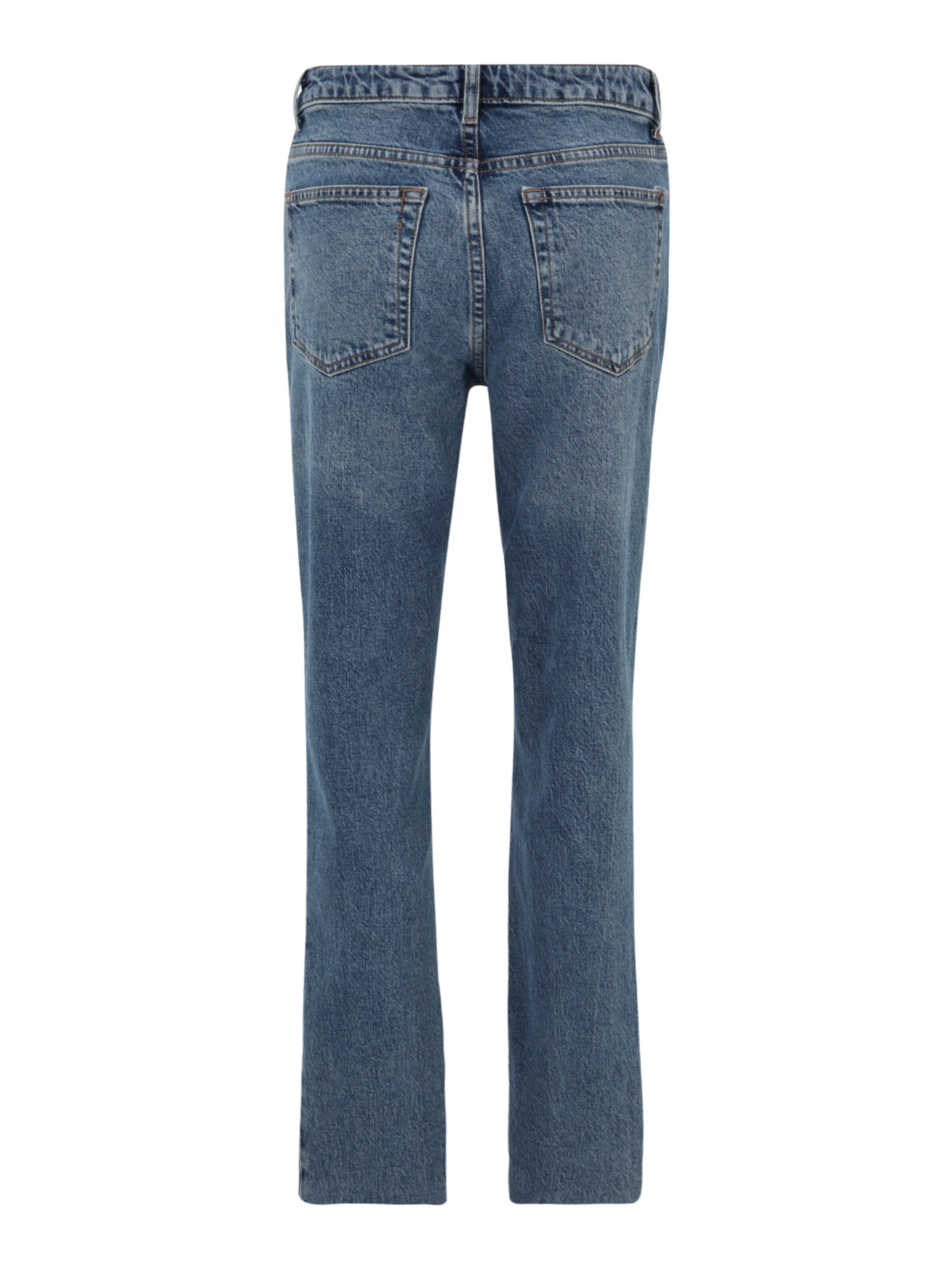Topshop Tall Regular Jeans in Blue