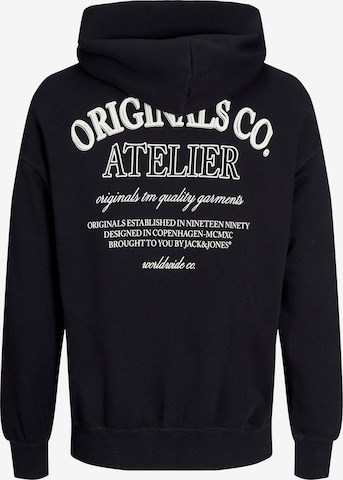 JACK & JONES Sweatshirt 'Santorini' in Zwart