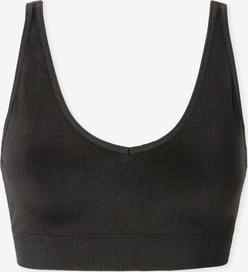 SCHIESSER Bustier BH 'Classic Seamless' in Schwarz: predná strana