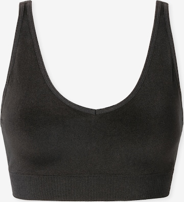 SCHIESSER Bra 'Classic Seamless' in Black: front