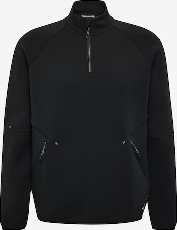 Hummel Sportsweatshirt in Schwarz: Vorderseite
