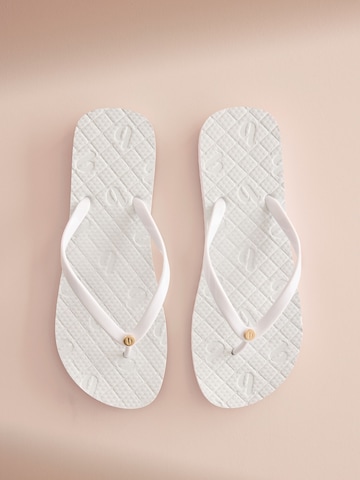 Infradito di B by Ted Baker in bianco