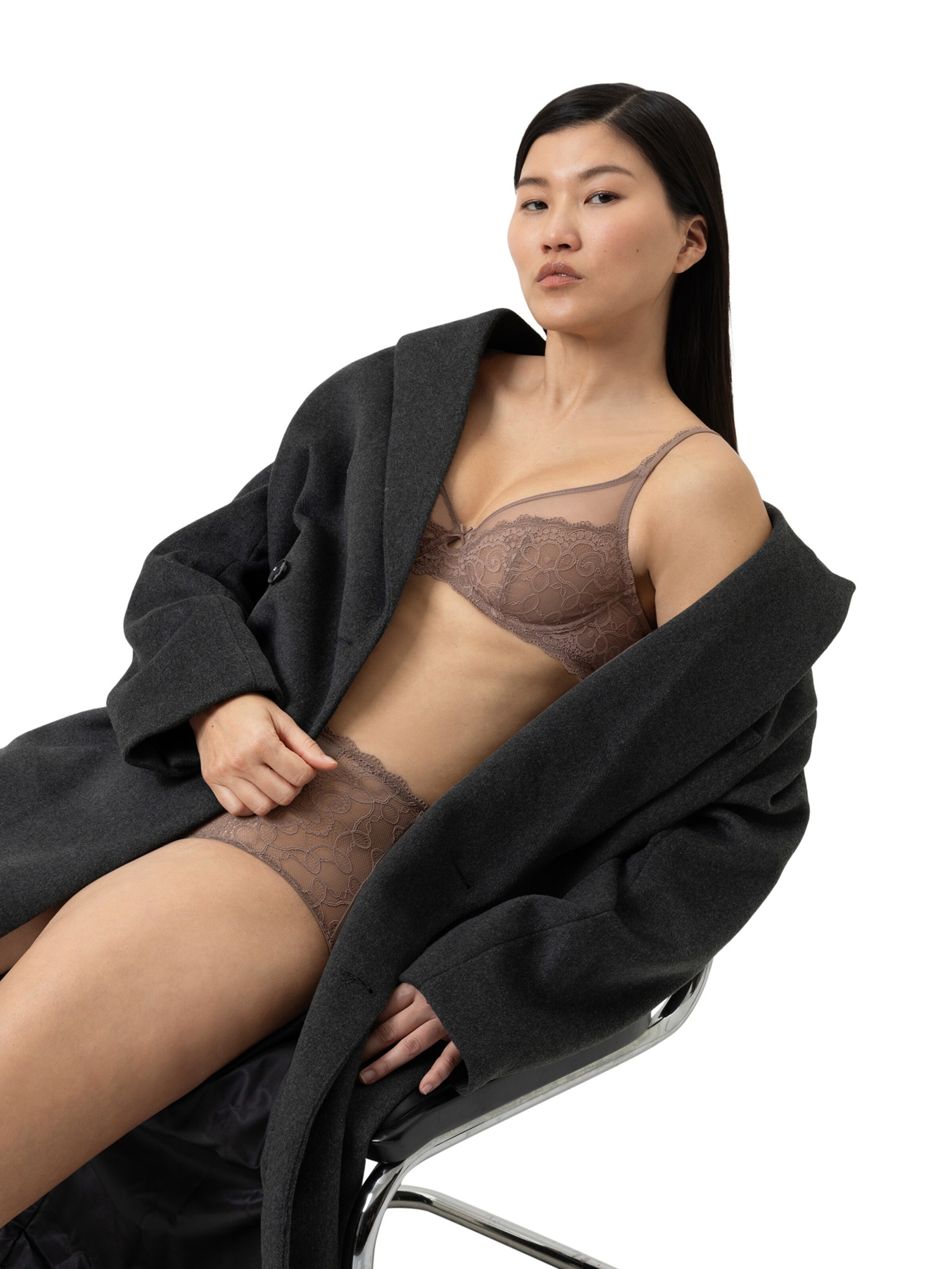 Mey T-shirt Bra in Brown