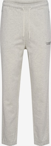 Hummel Tapered Pants in Beige: front