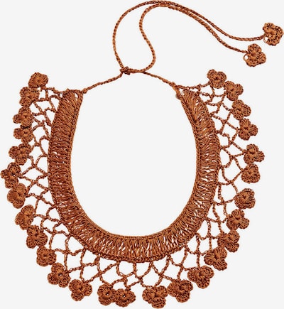 MANGO Ketting 'Mufasa' in de kleur Karamel, Productweergave
