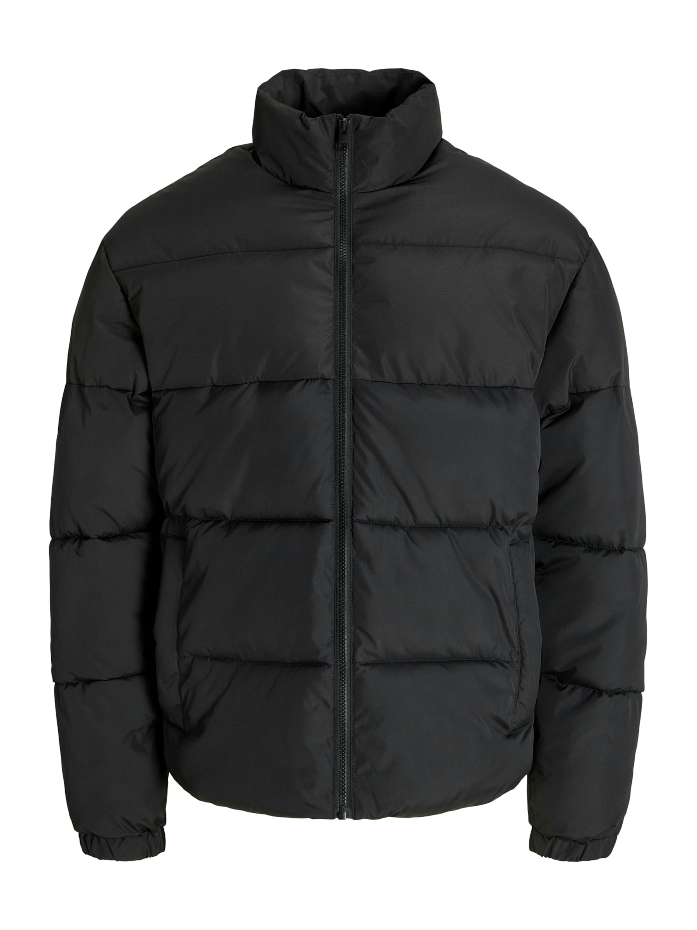 JACK & JONES Winterjacke 'MAZE' in Schwarz: Vorderseite