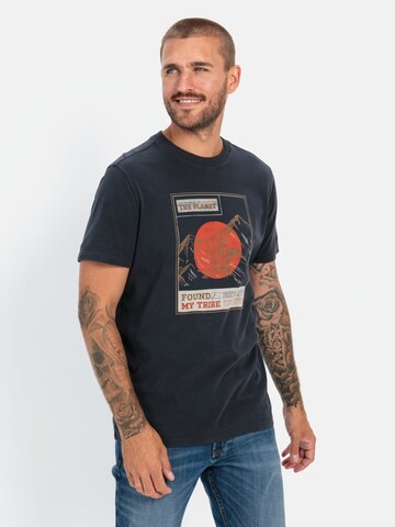 CAMEL ACTIVE Shirt in Blue: front