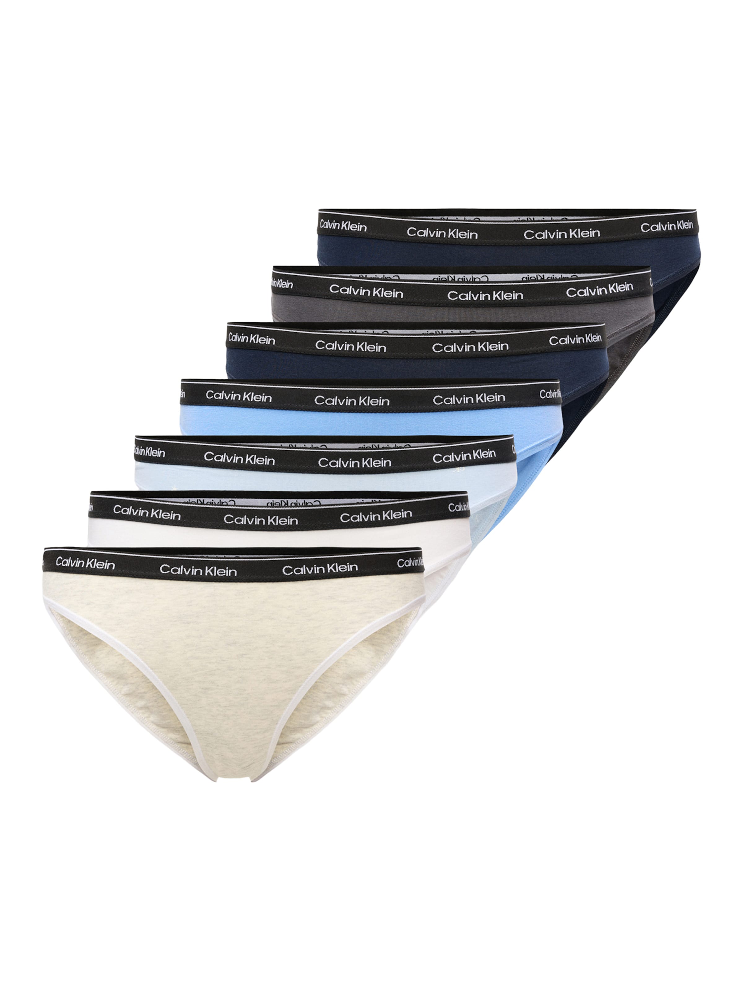 Calvin Klein Underwear - Braga en azul: frente