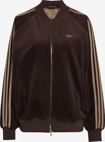 ruda ADIDAS ORIGINALS Demisezoninė striukė 'SST': priekis