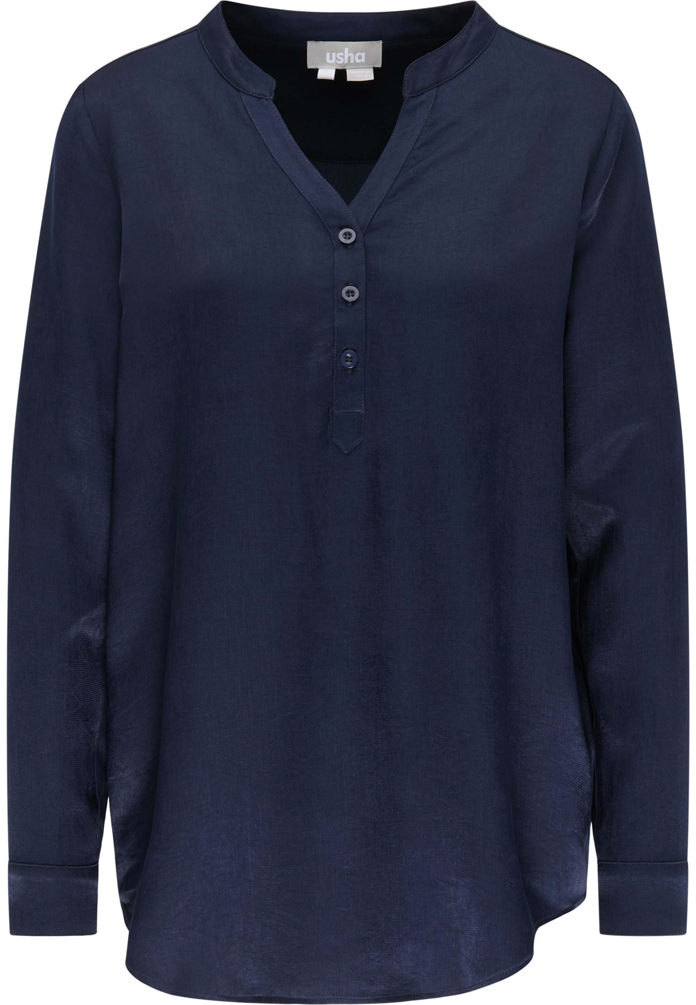 Usha Tunika in Blau: Vorderseite