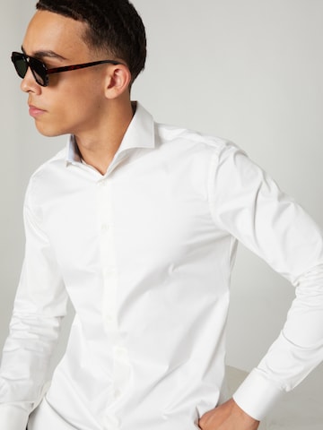 Regular fit Camicia 'Till' di Guido Maria Kretschmer Men in bianco