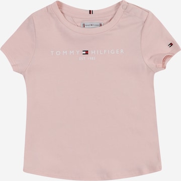TOMMY HILFIGER T-Shirt 'Essential' in Pink: Vorderseite