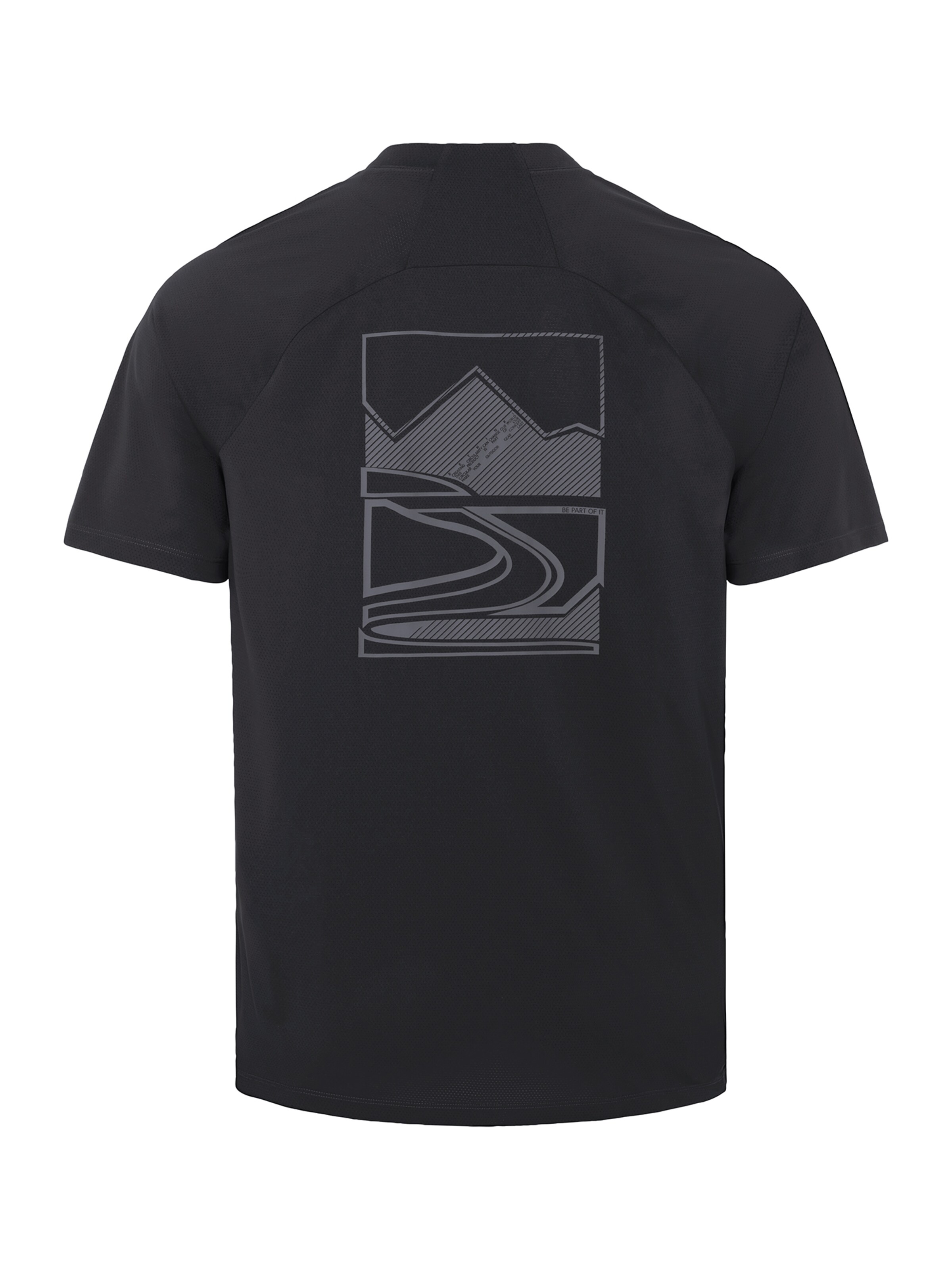 VAUDE Performance shirt 'Loamer' in Black