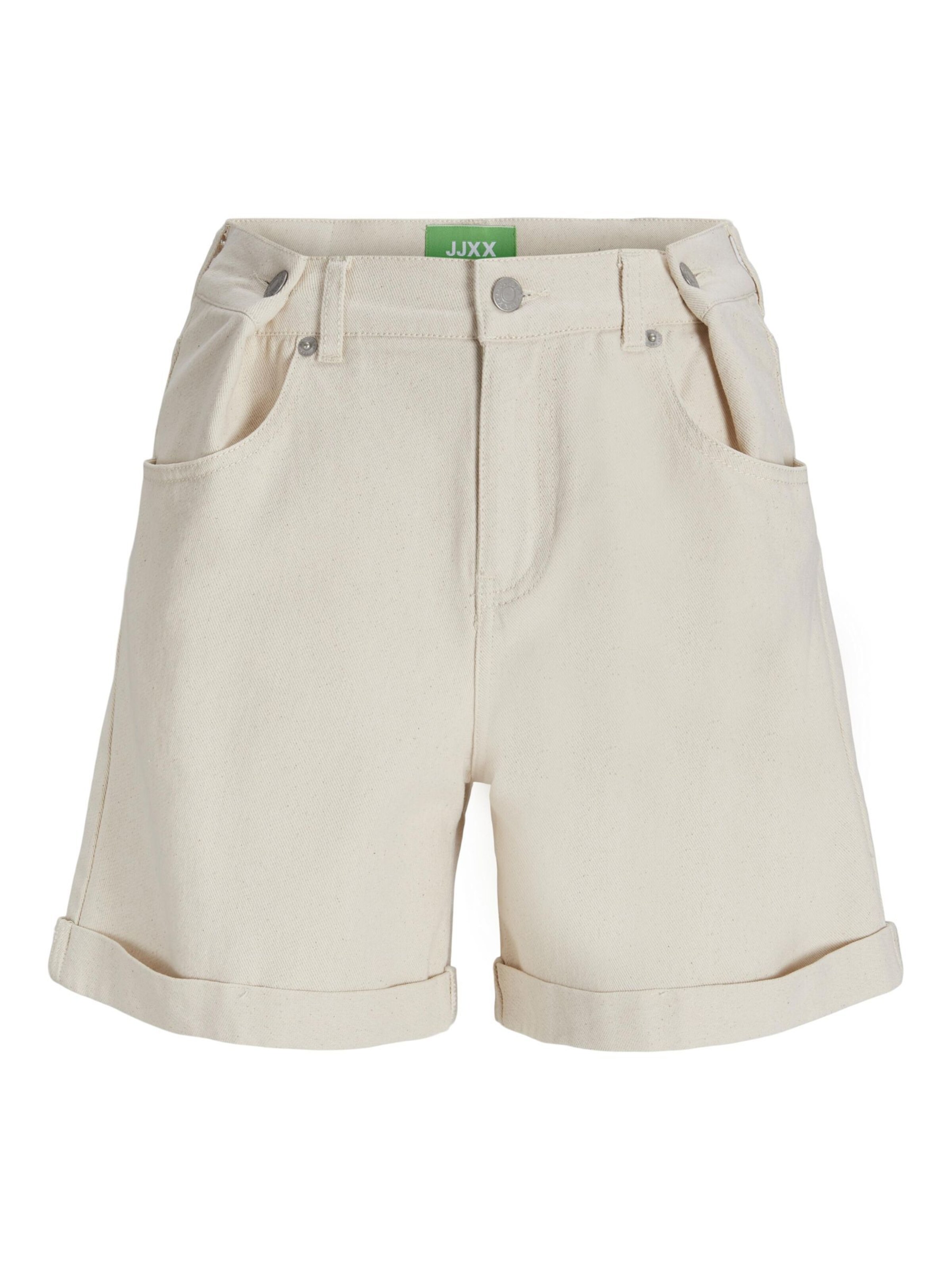 JJXX Wide leg Jeans 'JXDora' in Wit: voorkant