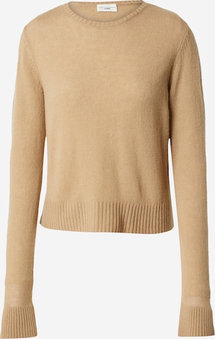 ABOUT YOU x Marie von Behrens Pullover 'Clara' in Braun: predná strana