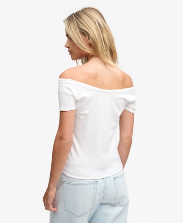 T-shirt Superdry & Co en blanc