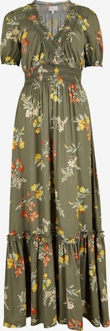 Robe Apricot en vert : devant