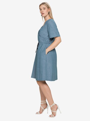 SHEEGO Summer Dress in Blue