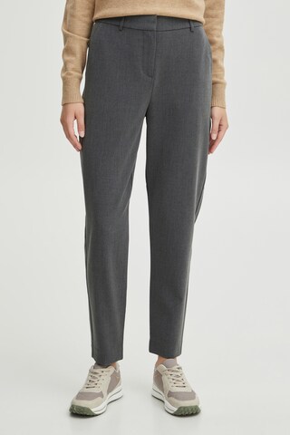 Oxmo Regular Pants in Grey: front