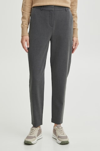 Oxmo Regular Pants in Grey: front