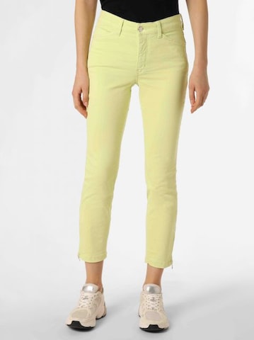 MAC Skinny Jeans ' Dream Chic ' in Green: front