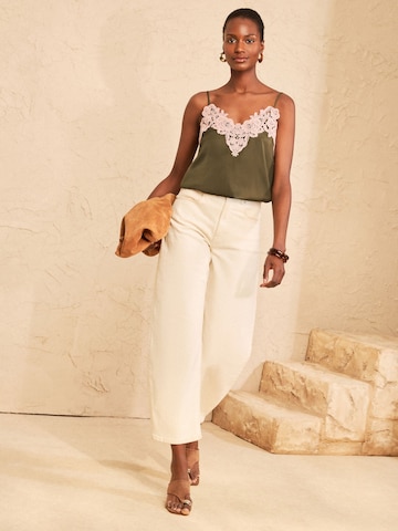 love & roses Top in Groen
