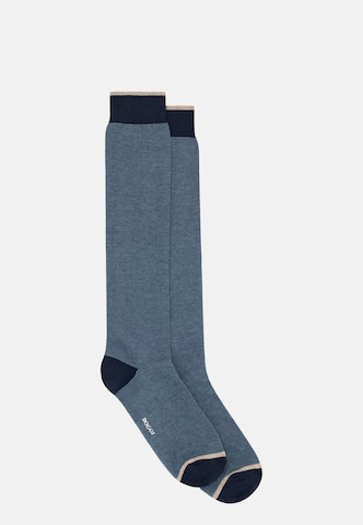 Boggi Milano Knee socks in Blue