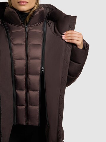 khujo Winter Jacket 'Flesch' in Purple