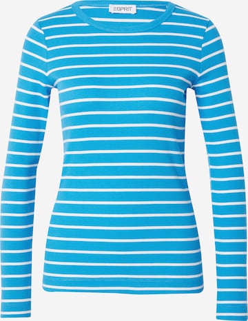 ESPRIT Shirt in Blauw: voorkant