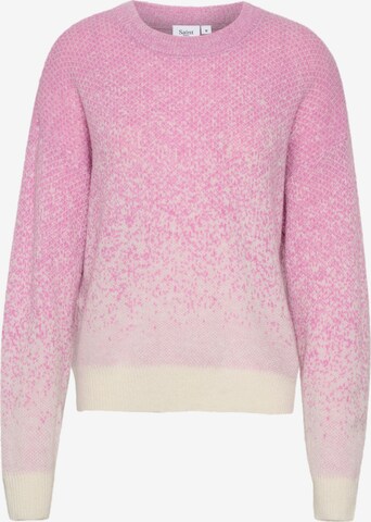 Pull-over 'Alika' SAINT TROPEZ en rose : devant