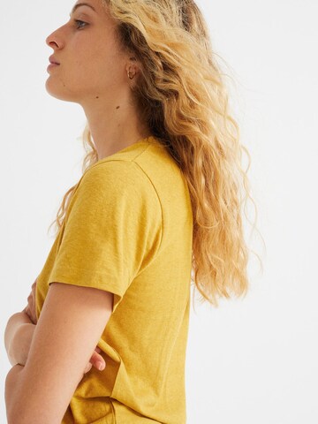 Thinking MU T-Shirt ' Clavel ' in Gelb