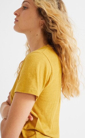 Thinking MU T-Shirt ' Clavel ' in Gelb