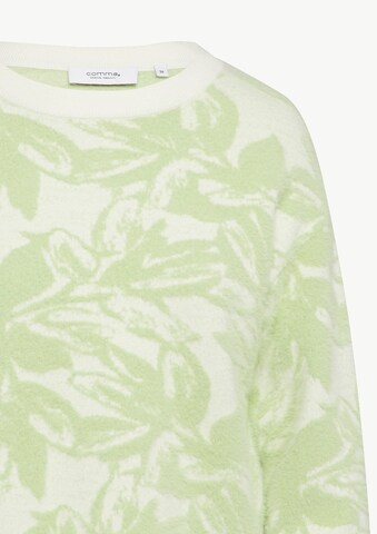 COMMA Pullover in Grün