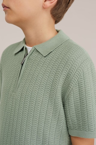 WE Fashion Свитер в Зеленый