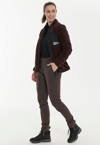 Whistler Regular Outdoor trousers 'Seymour' in Brown