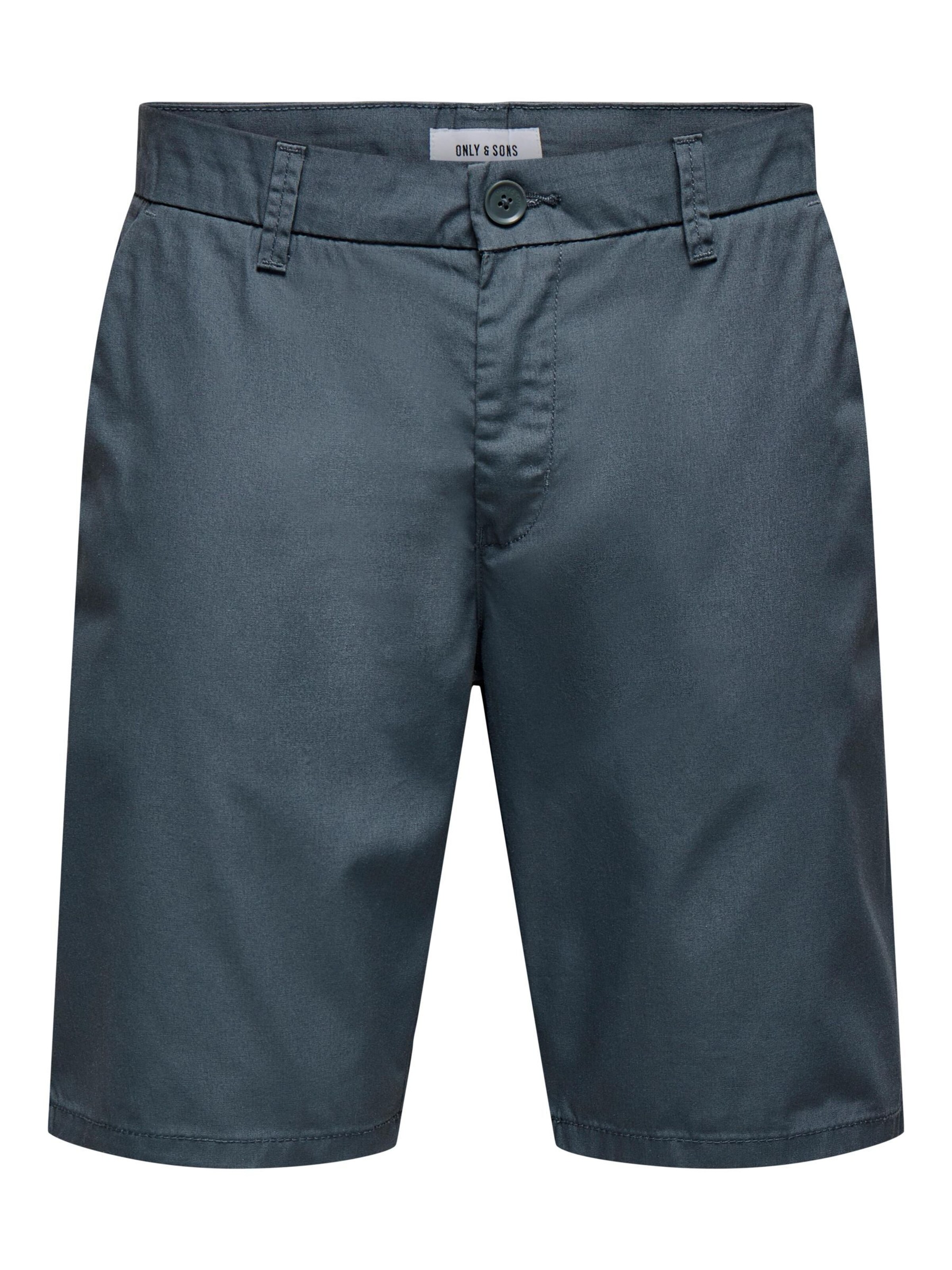 Only & Sons Lærredsbukser 'ONSKal' i grå: forside