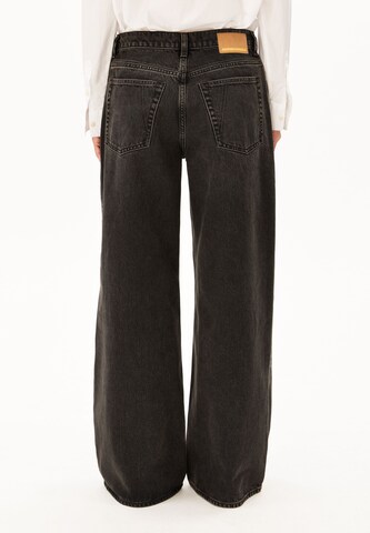 ARMEDANGELS Wide leg Jeans in Zwart