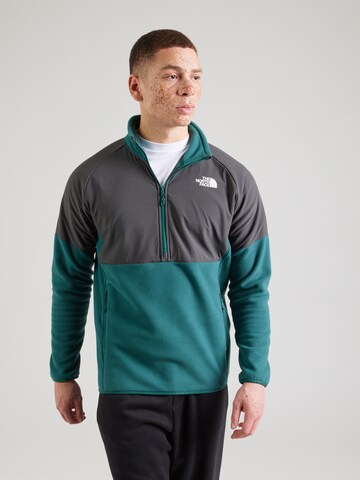 THE NORTH FACE Спортивная кофта 'GLACIER' в Серый: спереди