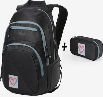 Sac à dos NITRO en bleu : devant