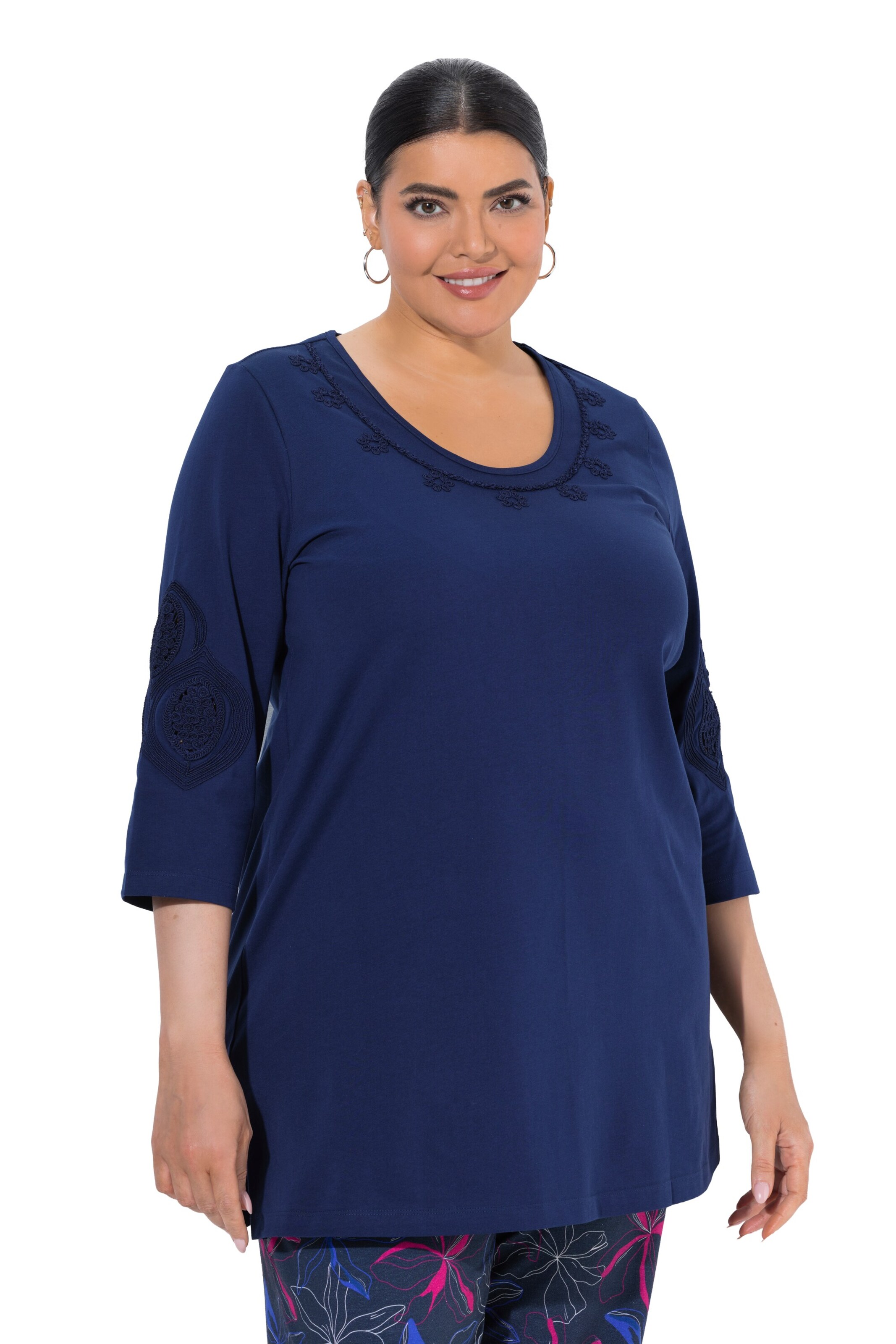 Ulla Popken Shirt in Blue: front