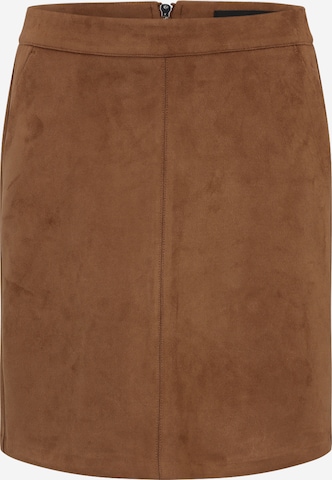 Vero Moda Tall Hame 'VMDONNADINA' värissä ruskea: etupuoli