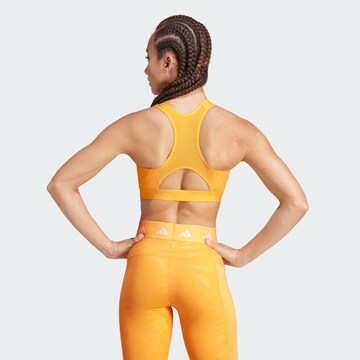 ADIDAS PERFORMANCE Bustier Bra 'TLRD' in Orange