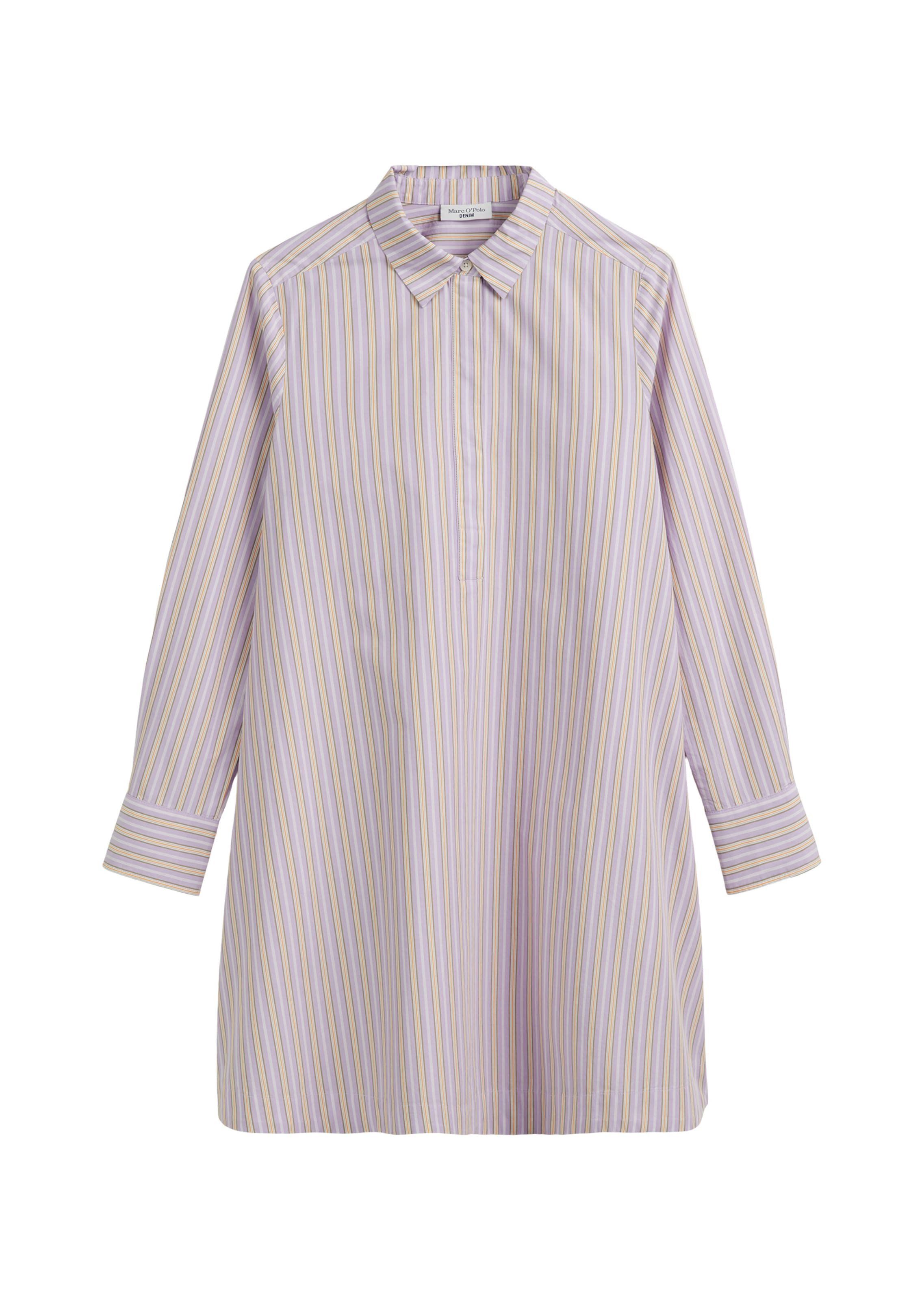 Marc O'Polo DENIM Košilové šaty – fialová: přední strana