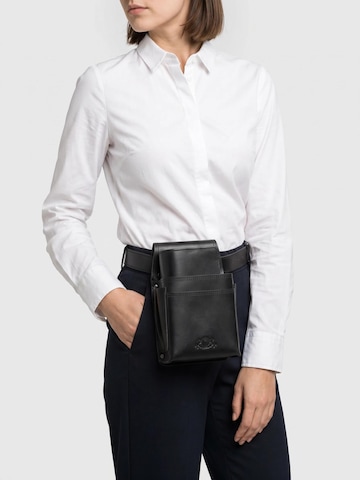 SID & VAIN Fanny Pack 'Kellner-Geldbörse & Holster ABERDEEN' in Black