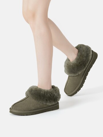 Everau Hausschuhe 'Ibis' in Grün