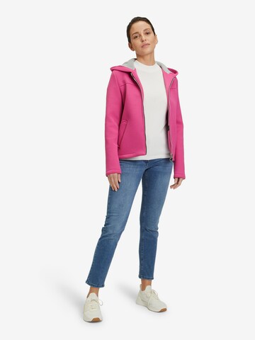 Amber & June Between-Season Jacket in Pink